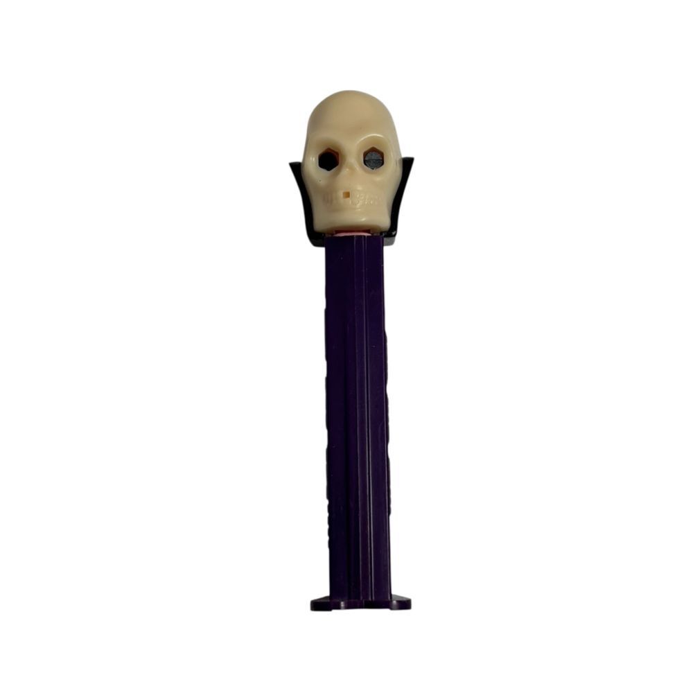 Vintage Dr Skull Skeleton Pez Dispenser with feet Halloween Skeleton Spooky